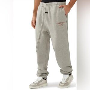 Fear of God State Light Gray Sweatpants